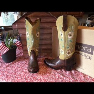 Ladies Double H Cowboy Boots